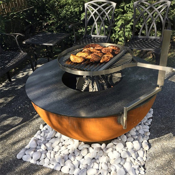 <h3>Buy Corten Steel Outdoor Fire Pit Grill in UK | Fire Pits For</h3>
